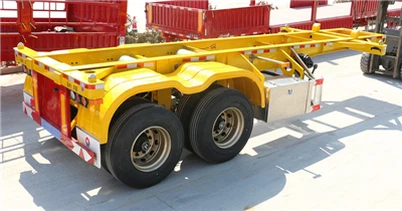 هيكل حاوية 2 محور 40 قدم