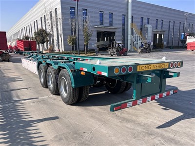 نصف مقطورة الهيكل العظمي